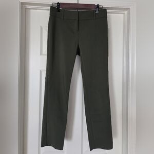 White House Black Market Women's Slim Ankle Pant Olive Green, Size 2, LNWOT